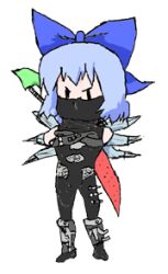  cirno cirnobusa lowres ninja_gaiden ryu_hayabusa touhou 