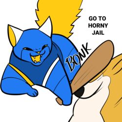  1:1 2020 alpha_channel ambiguous_gender angry attack baseball_bat bat_(object) blitzdrachin blue_body blue_fur canid canine canis cheems conditional_dnp digital_drawing_(artwork) digital_media_(artwork) dogelore domestic_cat domestic_dog duo e621 english_text esix felid feline felis feral flat_colors fur go_to_horny_jail hitting holding_object mammal mascot meme open_mouth quadruped reaction_image redraw shiba_inu simple_background sound_effects spitz teeth text transparent_background violence yellow_body yellow_eyes yellow_fur yellow_inner_ear yellow_nose 