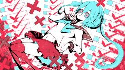  hatsune_miku manbou_no_ane seifuku thighhighs vocaloid 