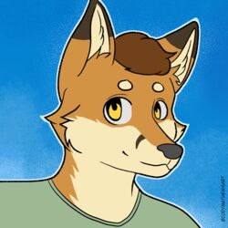  1:1 anthro canid canine codyf0xx dakota_mathews fox icon male mammal solo 