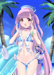  bikini hololive ktsecond minato_aqua swimsuits 