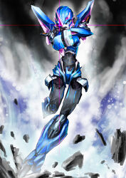  arcee autobot female mecha_girl oberon826 transformers transformers_prime 