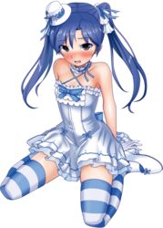  dress eto heels kisaragi_chihaya lolita_fashion tagme the_idolm@ster the_idolm@ster_cinderella_girls thighhighs transparent_png 