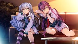  front_wing fukami_reina game_cg grisaia:_phantom_trigger ikoma_murasaki watanabe_akio 