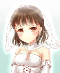  cleavage dress tagme wedding_dress zhou_yu_(van) 