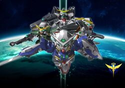  chibi gundam gundam_00 gundam_dynames gundam_exia gundam_kyrios gundam_virtue mecha sd_gundam sd_gundam_online space 