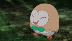  1boy animated animated everstone pikachu pokemon pokemon_(anime) pokemon_(creature) pokemon_sm_(anime) rock rotom rotom_dex rowlet satoshi_(pokemon) swallowing 