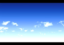  blue_sky cloud commentary_request kantai_collection letterboxed no_humans photoshop_(medium) sky sumeragi_seisuke 