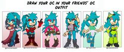  anthro auntymoira breasts cleavage clothed clothing costume eulipotyphlan fan_character female hedgehog hi_res mammal purity_the_hedgehog sega solo sonic_the_hedgehog_(series) 