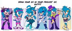  absurd_res anthro auntymoira breasts cleavage clothed clothing costume eulipotyphlan fan_character female hedgehog hi_res mammal purity_the_hedgehog sega solo sonic_the_hedgehog_(series) 