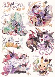  ._. ^_^ alternate_color animal_ear_fluff animal_ears animal_feet animal_hands animal_nose bat_(animal) black_bow black_cape black_capelet black_eyes black_fur black_headwear black_shirt black_vest blue_bow blush blush_stickers body_fur bottomless bow bowtie braixen budew bush cape capelet castle chains chingling closed_eyes closed_mouth clothed_pokemon cloud coco7 colored_sclera commentary covering_own_mouth crescent_moon cross cross_earrings crown cup darkrai demon_wings ditto drink ear_piercing earrings ears_through_headwear english_commentary english_text espeon eye_contact female fence flat_chest floating flower forehead_jewel fox_ears fox_girl fox_tail from_side full_body furry furry_female grass grave half-closed_eyes halloween hands_up happy happy_halloween hat heart holding holding_flower jack-o&#039;-lantern jewelry jiangshi joltik juliet_sleeves knee_up kouhaku_nawa layered_sleeves leaf light_blush litwick long_hair long_sleeves looking_at_another looking_to_the_side lunatone lying moon neck_fur neck_ribbon oerba_yun_fang ofuda on_crescent on_stomach one_eye_closed open_mouth own_hands_together petals piercing pikachu pink_flower pink_rose pocket_watch pokemon pokemon_(creature) ponytail puffy_sleeves pumpkin purple_fur purple_headwear purple_sclera qingdai_guanmao red_bow red_bowtie red_eyes red_flower red_ribbon red_rose red_sclera ribbon rope rose saucer see-through shimenawa shiny_pokemon shirt silk sitting sleeping smile snout spider_web spilling standing standing_on_one_leg star_(symbol) stick sylveon tabard tail tassel tea teacup tombstone top_hat torterra two-sided_cape two-sided_fabric u_u umbreon veil vest watch white_flower white_fur white_hair wings witch_hat yellow_eyes yellow_headwear yin_yang 