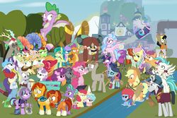  2018 3:2 alternative_fashion apple_bloom_(mlp) apple_rose_(mlp) applejack_(mlp) arthropod auntie_applesauce_(mlp) avian big_macintosh_(mlp) bodily_fluids book bovid bovine brother_(lore) brother_and_sister_(lore) camera cardboard chancellor_neighsay_(mlp) changeling chimera clothing cozy_glow_(mlp) crying cutie_mark_crusaders_(mlp) derpy_hooves director discord_(mlp) dm29 draconequus dragon dress equid equine european_mythology feathered_wings feathers female feral firelight_(mlp) fish fishing_rod fluttershy_(mlp) friendship_is_magic gallus_(mlp) geode golden_delicious_(mlp) goldie_delicious_(mlp) grandchild_(lore) granddaughter_(lore) grandmother_(lore) grandmother_and_grandchild_(lore) grandmother_and_granddaughter_(lore) grandmother_and_grandson_(lore) grandparent_(lore) grandparent_and_grandchild_(lore) grandson_(lore) granny_smith_(mlp) greek_mythology group gryphon hair hasbro hippogriff hipster horn horse large_group leaking levitation magic male mammal mane_six_(mlp) marine maud_pie_(mlp) membrane_(anatomy) membranous_wings mudbriar_(mlp) my_little_pony mythological_avian mythological_creature mythological_equine mythological_scalie mythology ocellus_(mlp) pegasus pinkie_pie_(mlp) pony princess_celestia_(mlp) progress_bar punk rainbow_dash_(mlp) rarity_(mlp) rocket rulebook sandbar_(mlp) scalie school scootaloo_(mlp) seapony_(mlp) shutterbug_(mlp) sibling_(lore) silverstream_(mlp) sister_(lore) sisters_(lore) smolder_(mlp) spike_(mlp) starlight_glimmer_(mlp) stellar_flare_(mlp) sugar_belle_(mlp) sun sunburst_(mlp) sweetie_belle_(mlp) tail tears terramar_(mlp) twilight_sparkle_(mlp) unicorn wings yak yona_yak_(mlp) 