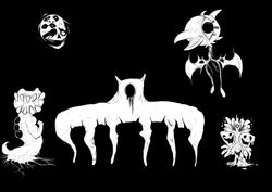  absurd_res amalgamate avian endogeny group hi_res lemon_bread memoryhead monochrome monster muscular nightmare_fuel reaper_bird snowdrake&#039;s_mother undertale undertale_(series) unknown_artist what_has_magic_done what_has_science_done wings 