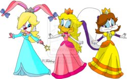  alpha_channel babs_bunny cosplay crossover crossover_cosplay distracting_watermark fattimon-d2oqvl9 female fifi_la_fume group lagomorph leporid loon mammal mario_bros mephitid nintendo princess_daisy princess_peach rabbit rosalina_(mario) shirley_the_loon skunk super_mario_galaxy tiny_toon_adventures warner_brothers watermark 