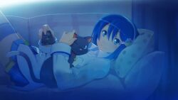  7 blue feline madobe_nanami os-tan windows 