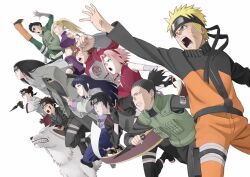  aburame_shino hyuuga_hinata hyuuga_neji ino_yamanaka inuzuka_kiba nara_shikamaru naruto rock_lee sai sakura_haruno tenten 