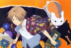  gap male natsume_takashi natsume_yuujinchou nyanko tagme 