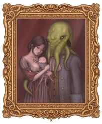  ambiguous_gender anthro baby cephalopod coleoid cthulhu cthulhu_mythos eldritch_abomination face_tentacles family family_portrait father_(lore) female female_on_anthro good_parenting group h.p._lovecraft hole_(anatomy) human human_on_anthro humanoid husband_and_wife hybrid interspecies lolicon male male/female mammal marine married_couple mollusk mother_(lore) mother_and_father_(lore) octopodiform parent_(lore) parenting picture_frame siphon_(anatomy) tentacle unknown_artist young young_ambiguous young_humanoid 