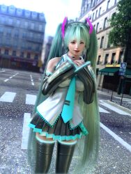  3d female green_hair hatsune_miku incise_soul m-rs vocaloid 