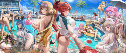  6+girls absurdres aegis_(nikke) afloat ahoge aiming anchor_(innocent_maid)_(nikke) anchor_(nikke) animal_on_arm anis_(nikke) anis_(sparkling_summer)_(nikke) ankle_strap aqua_hairband arm_on_knee arm_support arm_tattoo armpit_crease ass aviator_sunglasses ball bare_arms bare_legs bare_shoulders barefoot barrel baseball_bat beachball bent between_breasts bikini bikini_under_clothes bikini_visible_through_clothes bird bird_on_arm black_bikini black_choker black_hair black_nails blonde_hair blue_bikini blue_bow blue_eyes blue_flower blue_hair blue_jacket blue_shorts blue_sky blush bow braid breasts brown_eyes brown_hair buttons caustics centi_(nikke) centi_(ocean_repair)_(nikke) chest_harness choker cleavage clothing_cutout cloud collar collarbone collared_shirt colored_inner_hair commander_(nikke) counters_(nikke) cross-laced_bikini cross-laced_clothes cruise_ship day denim denim_shorts detached_collar doro_(nikke) dorothy_(nikke) dorothy_(serendipity)_(nikke) double_bun drain_(object) earrings elegg_(boom_and_shock)_(nikke) elegg_(nikke) exploding_watermelon_challenge eyepatch_bikini eyewear_on_head flower flower_tattoo food foreshortening frilled_bikini frills frima_(nikke) frima_(sea_of_sloth)_(nikke) from_behind front-tie_bikini_top front-tie_top fruit game_controller_print glasses gloves goddess_of_victory:_nikke green_eyes green_hair grey_hair grin guilty_(nikke) guilty_(wave_of_disbelief)_(nikke) hair_between_eyes hair_bun hair_flower hair_intakes hair_ornament hair_tie hairband hairbow hairclip half_up_braid halterneck hand_on_own_ankle hand_on_own_hip hand_up hands_up hanging_breasts happy harness hat heart heart-shaped_eyewear heart_collar heart_cutout helm_(aqua_marine)_(nikke) helm_(nikke) high_heel_sandals high_heels high_ponytail highleg highleg_bikini highres holding holding_tongs holding_water_gun hoop_earrings horizon huge_breasts innertube insignia jacket jacket_over_swimsuit jewelry kneepits lace-trimmed_bikini lace_trim lamppost large_breasts leaning_forward leg_up liter_(guardfish)_(nikke) liter_(nikke) long_hair long_hair_between_eyes long_sidelocks looking_at_viewer looking_back lotion lying maid_headdress maiden_(nikke) maiden_(under_the_sun)_(nikke) mary_(bay_goddess)_(nikke) mary_(nikke) mast_(a_pirate's_heart)_(nikke) mast_(nikke) median_furrow medium_breasts metal_baseball_bat metal_collar microskirt mighty_tools_(nikke) military_jacket mountainous_horizon multicolored_hair multiple_girls nail_polish navel neckerchief neon_(blue_ocean)_(nikke) neon_(nikke) no_pants nurse_cap o-ring o-ring_bikini off_shoulder official_alternate_costume official_alternate_hair_color official_alternate_hairstyle on_one_knee on_side one-piece_swimsuit one_eye_closed open_clothes open_jacket open_mouth outdoors palm_leaf parallel_hairclips parrot partially_open_jacket pearl_bikini pendant_choker pepper_(nikke) pepper_(ocean_vitamin)_(nikke) pink-tinted_eyewear pink_bikini pink_eyes pink_hair pink_hairband pink_neckerchief pink_sailor_collar pink_skirt pink_trim playing ponytail pool pool_ladder pov puddle purple_eyes pursed_lips rabbit_choker raised_inner_eyebrows rapi_(nikke) rapi_(red_hood)_(nikke) rapi_(red_hood)_(red_flavor)_(nikke) red_bikini red_bird red_eyes red_hair reflection revision rosanna_(chic_ocean)_(nikke) rosanna_(nikke) rubber_duck sailor_collar sakura_(bloom_in_summer)_(nikke) sakura_(nikke) sandals seraphim_(nikke) shiny_skin ship ship_deck shirt short_hair short_twintails shorts shoulder_blades shoulder_boards shoulder_tattoo showgirl_skirt side-tie_bikini_bottom side_ponytail sideboob sidelocks sideways_glance silvertsuki sitting skindentation skirt skull_hair_ornament sky sleeves_past_wrists sleeves_rolled_up slingshot_swimsuit smile split-color_hair starfish_hair_ornament stomach string_bikini string_lights sun_hat sunglasses sunscreen swim_ring swimsuit tan tanlines tattoo thigh_strap thighlet thighs tied_shirt tinted_eyewear toenail_polish toenails tongs tool_belt tove_(nikke) tove_(sunblaze)_(nikke) twintails two-tone_hair umbrella underboob uneven_footing very_long_hair viper_(nikke) viper_(shine_of_love)_(nikke) volt_(nikke) wading water water_gun watercraft watermelon wet wet_clothes wet_jacket wet_shirt white_bikini white_gloves white_hair white_hat white_jacket white_shirt yan_(nikke) yan_(sunrise_market)_(nikke) yellow_jacket yellow_slingshot_swimsuit 
