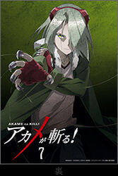  1boy akame_ga_kill! gloves goggles green_eyes green_hair jacket lubbock official_art strings 