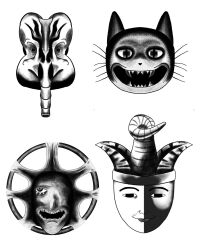  2024 3_horns abella_(fear_and_hunger) after_transformation anthro black_and_white black_nose chaugnar clothing creepy creepy_smile curved_horn daan_(fear_and_hunger) deformation deformed deity domestic_cat dysmorphia_(fear_and_hunger) eyebrows facial_markings fangs fear_&amp;_hunger_2:_termina fear_and_hunger felid feline felis female group hair hat head_markings headcheflewis headgear headshot_portrait headwear hi_res horn humanoid long_hair looking_at_viewer looking_away looking_up male mammal markings monochrome monster monstrous_humanoid moonscorched mouthless multi_horn mutated mutation no_pupils one_eye_obstructed open_mouth per&#039;kele pocketcat_(fear_&amp;_hunger) portrait samarie_(fear_and_hunger) shaded sharp_teeth simple_background simple_eyes skinless smile tattoo_design teeth trunk two_tone_face whiskers white_background white_face 