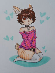  anthro bondage brainwashing candy0w0kitten clothed clothing collar crossdressing eugeniy_g femboy feminization footwear hi_res hypnosis lagomorph leporid male mammal mind_control petplay rabbit roleplay scar socks solo wide_hips 