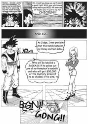  android_18 comic dragon_ball dragon_ball_z female human krillin kuririn male mary_janes prostitution son_goku straight_hair 