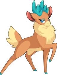  2018 alpha_channel antlers blue_antlers blue_eyes blue_hooves brown_body brown_fur chest_floof chest_tuft cloven_hooves deer digital_media_(artwork) eyelashes female feral fizzy-dog fur half-closed_eyes hi_res hooves horn looking_at_viewer mammal multicolored_body multicolored_ears multicolored_fur narrowed_eyes neck_tuft new_world_deer raised_hoof raised_leg reindeer simple_background solo them&#039;s_fightin&#039;_herds transparent_background tuft two_tone_body two_tone_ears two_tone_fur velvet_reindeer_(tfh) 