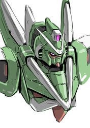  cropped_torso crossbone_gundam crossbone_gundam_ghost fusion gatakk gundam highres looking_ahead mecha mobile_suit no_humans phantom_gundam pink_eyes robot science_fiction upper_body v-fin v2_gundam victory_gundam white_background 