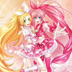  chabatake houjou_hibiki minamino_kanade pretty_cure suite_pretty_cure 