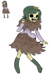  absurd_res adventure_time animated_skeleton bnm6517 bone cartoon_network female hi_res humanoid not_furry reference_image skeleton skeleton_princess solo undead 