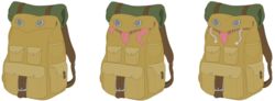  animate_inanimate avoid_posting backpack hi_res klotzzilla male mimic rope solo tentacle tongue tongue_out 