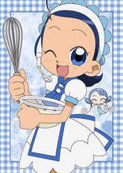  blue_hair hatomugisan lolicon ojamajo_doremi senoo_aiko 