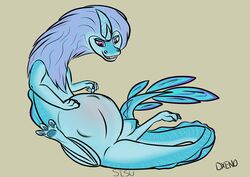  absurd_res asian_mythology belly belly_blush blush body_blush disney dragon east_asian_mythology eastern eastern_dragon female feral hi_res mythological_creature mythological_scalie mythology pawpads pregnant pregnant_female raya_and_the_last_dragon scalie sisu_(ratld) solo tail xenopony456 