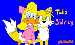  anthro canid canine compression_artifacts crossover female fox loon male male/female mammal pja20artist sega shirley_the_loon sonic_the_hedgehog_(series) sonic_x tails tiny_toon_adventures warner_brothers 