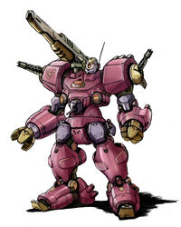  antennae aritani_mahoro battletech cannon commentary_request derivative_work gun highres hunchback_(battletech) machine_gun mecha no_humans photoshop_(medium) robot rocket_launcher science_fiction shoulder_cannon weapon 