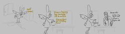  angel angel_gabby angel_hare angel_hare_(the_east_patch) anthro chris_hansen duo english_text female hare hi_res human lagomorph leporid male mammal meme rabbit text the_east_patch 