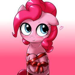  1:1 2015 behind-space earth_pony equid equine female feral friendship_is_magic hasbro heart_symbol horse mammal my_little_pony pinkie_pie_(mlp) pony quadruped solo 