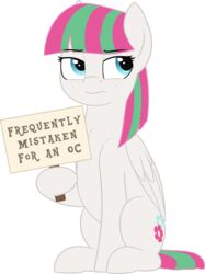  2018 absurd_res alpha_channel blossomforth_(mlp) blue_eyes cutie_mark english_text equid equine feathered_wings feathers female feral friendship_is_magic hair hasbro hi_res mammal multicolored_hair my_little_pony mythological_creature mythological_equine mythology pegasus sign simple_background solo text transparent_background wings zippysqrl 