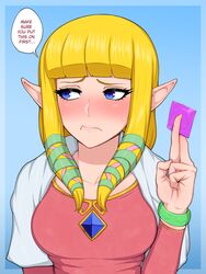  afrobull dress elf pointy_ears princess_zelda the_legend_of_zelda 