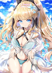  bikini princess_connect princess_connect!_re:dive sasaki_saren swimsuits tagme 