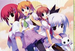  bleed_through crease daita_shouko eufonie hidamari_basket kiba_satoshi koizumi_mayu minato_mimi nakagami_kasuga seifuku 