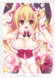  animal_ears bunny_ears bunny_girl cleavage matsumiya_kiseri 