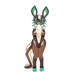  1:1 2023 alpha_channel ambiguous_gender anthro atticus biped brown_body brown_ears brown_fur brown_tail bump_attack chest_tuft deer ear_markings eyelashes fangs fur fur_markings gloves_(marking) green_body green_ears green_eyes green_fur green_hair grey_body hair hooves leg_markings mammal markings multicolored_body multicolored_ears multicolored_fur multicolored_tail neck_tuft smile socks_(marking) solo spots spotted_markings tail tail_markings tail_tuft tan_body tan_fur tan_tail teeth tuft two_tone_body two_tone_ears two_tone_fur two_tone_tail white_body white_ears white_fur white_hair white_tail 