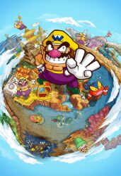  bandinero coin diamond mario_(series) nintendo pipe ruins submarine super_mario_bros. temple tent train treasure_chest volcano wario wario_land wario_land_shake 