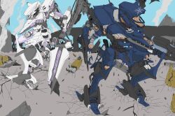  03-aaliyah anjou armored_core armored_core_4 blade from_software gun mecha orleans shinkai_(armored_core) weapon 