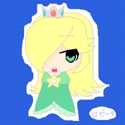  blonde_hair blue_eyes hair_over_one_eye lowres mario_(series) nintendo princess_rosalina rosalina_(mario) rosetta_(mario) super_mario_bros. super_mario_galaxy 