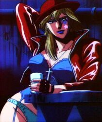  1boy 80&#039;s 80s blonde_hair blue_kid cap devilman futanari go_nagai nagai_go newhalf oldschool screencap transexual violence_jack 