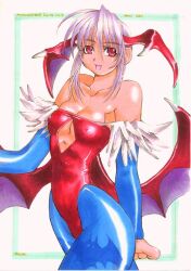  capcom darkstalkers demon_girl lilith_aensland succubus vampire_(game) vampire_savior 